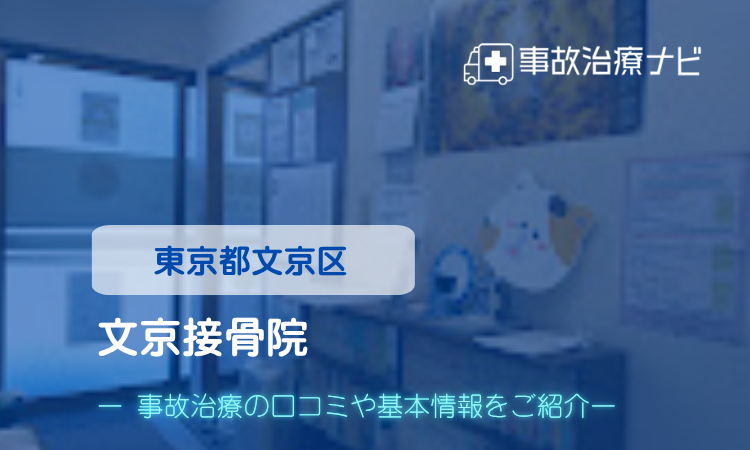 文京接骨院　交通事故治療