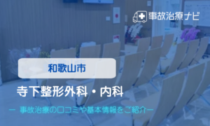 寺下整形外科・内科 交通事故治療