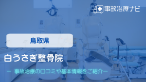 白うさぎ整骨院　交通事故治療