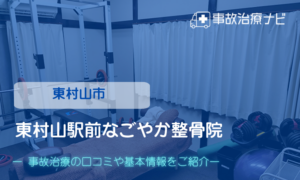 東村山駅前なごやか整骨院　交通事故治療