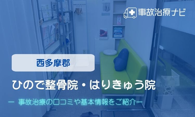 ひので整骨院・はりきゅう院　交通事故治療
