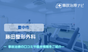 藤田整形外科　交通事故治療
