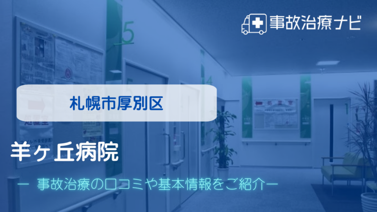 羊ヶ丘病院　交通事故治療