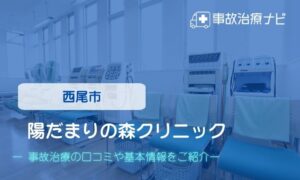 陽だまりの森クリニック　交通事故治療