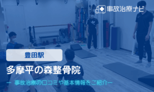 多摩平の森整骨院　交通事故治療