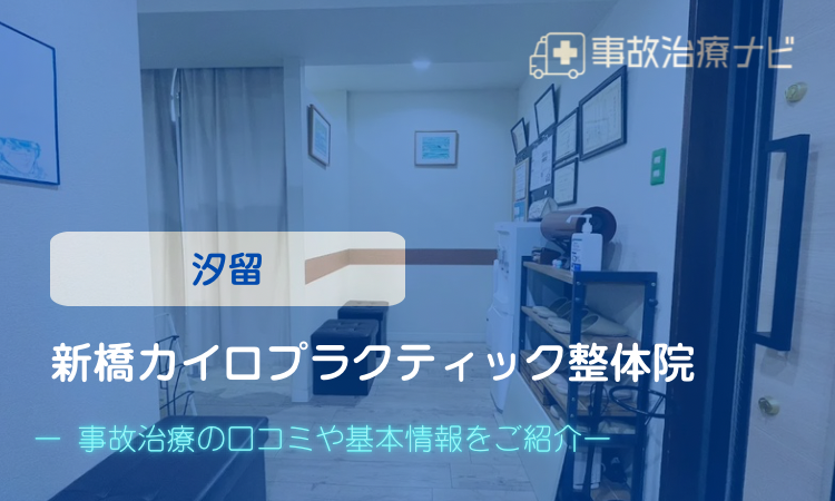 新橋カイロプラクティック整体院 交通事故治療