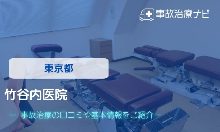 竹谷内医院　交通事故治療