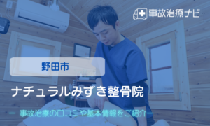 ナチュラルみずき整骨院　交通事故治療