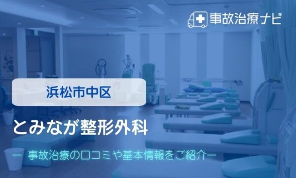 とみなが整形外科 交通事故治療