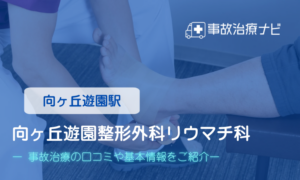 向ヶ丘遊園整形外科リウマチ科　交通事故治療