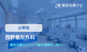 西野整形外科　交通事故治療