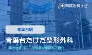 青葉台たけだ整形外科　交通事故治療